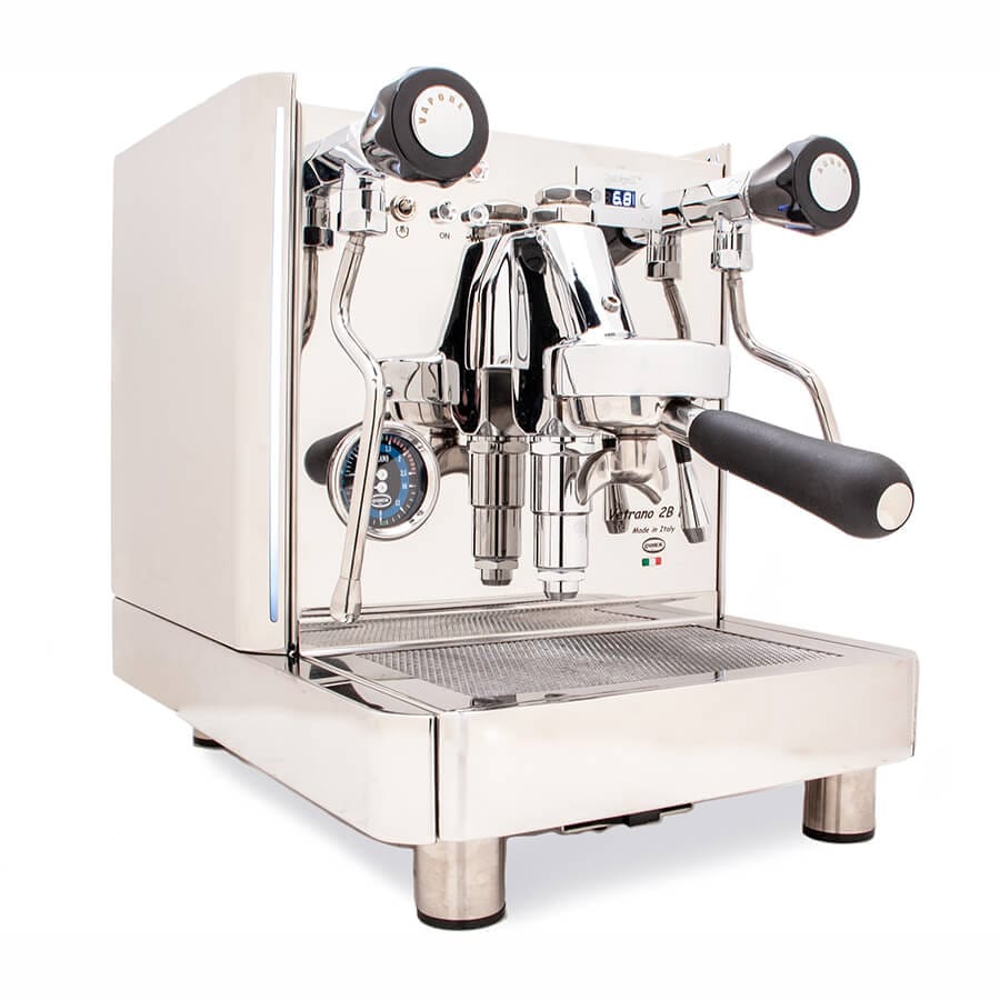 Quick Mill Vetrano 2B Evo Dual Boiler Espresso Machine — Stainless Steel
