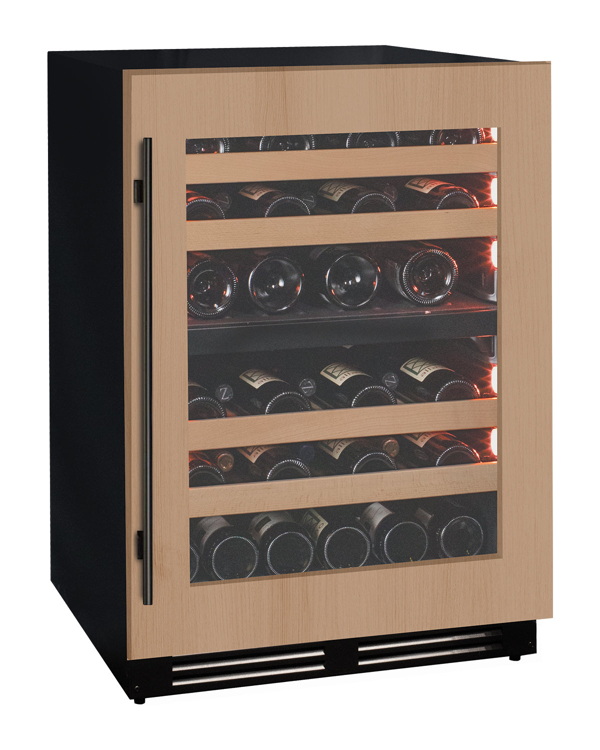 Allavino 24″ Wide Dual Zone Panel Ready Wine Refrigerator (43 Bottle Capacity)
