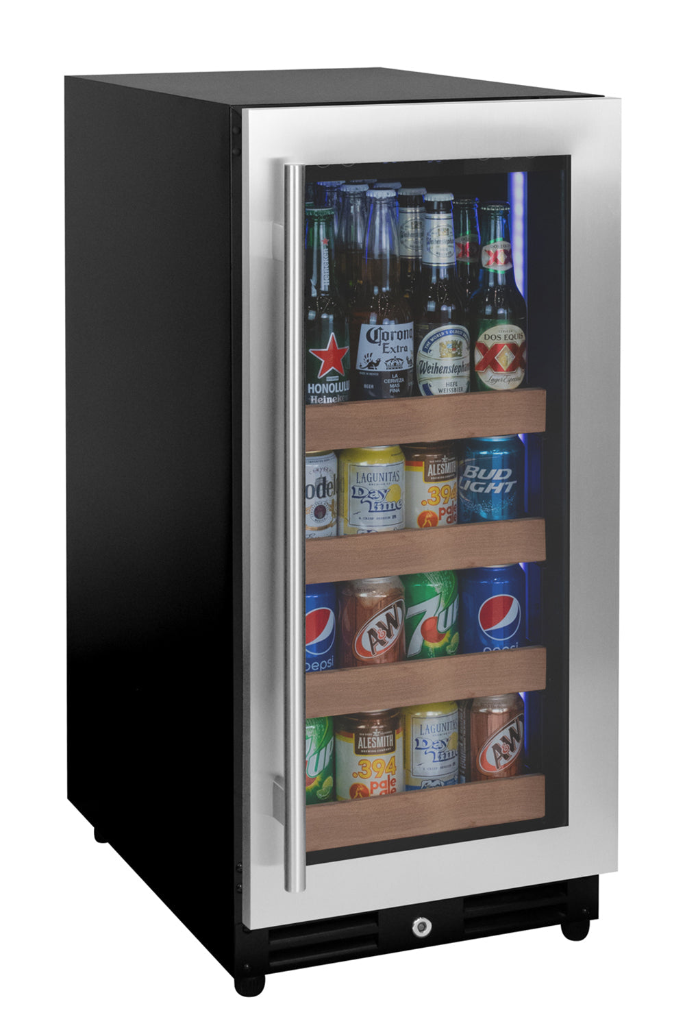 Allavino Reserva Series 15″ Built-In Beverage Center (42 Can) – Stainless Steel, Right Hinge