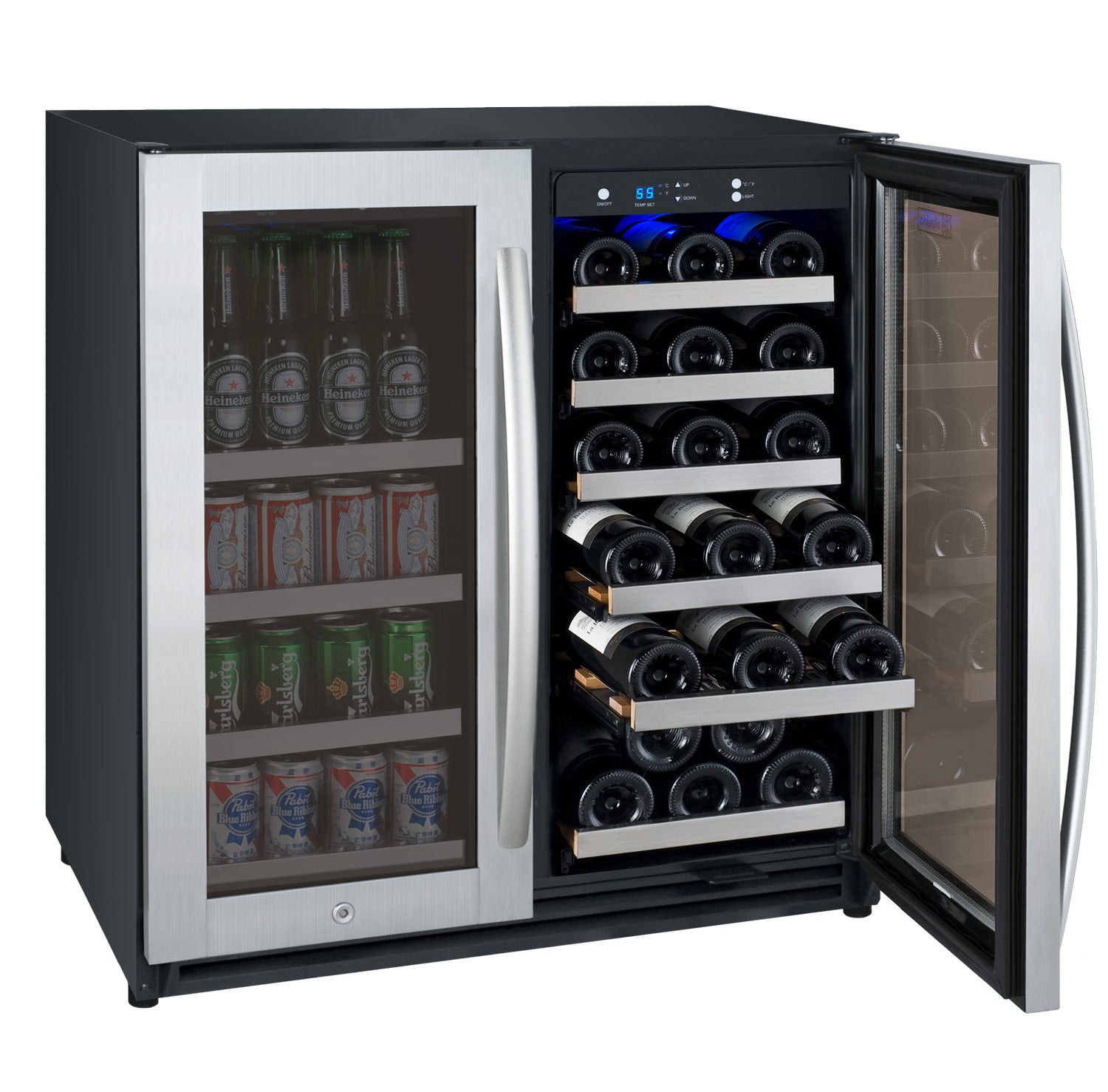 Allavino 30″ FlexCount II Dual Zone Wine Refrigerator & Beverage Center
