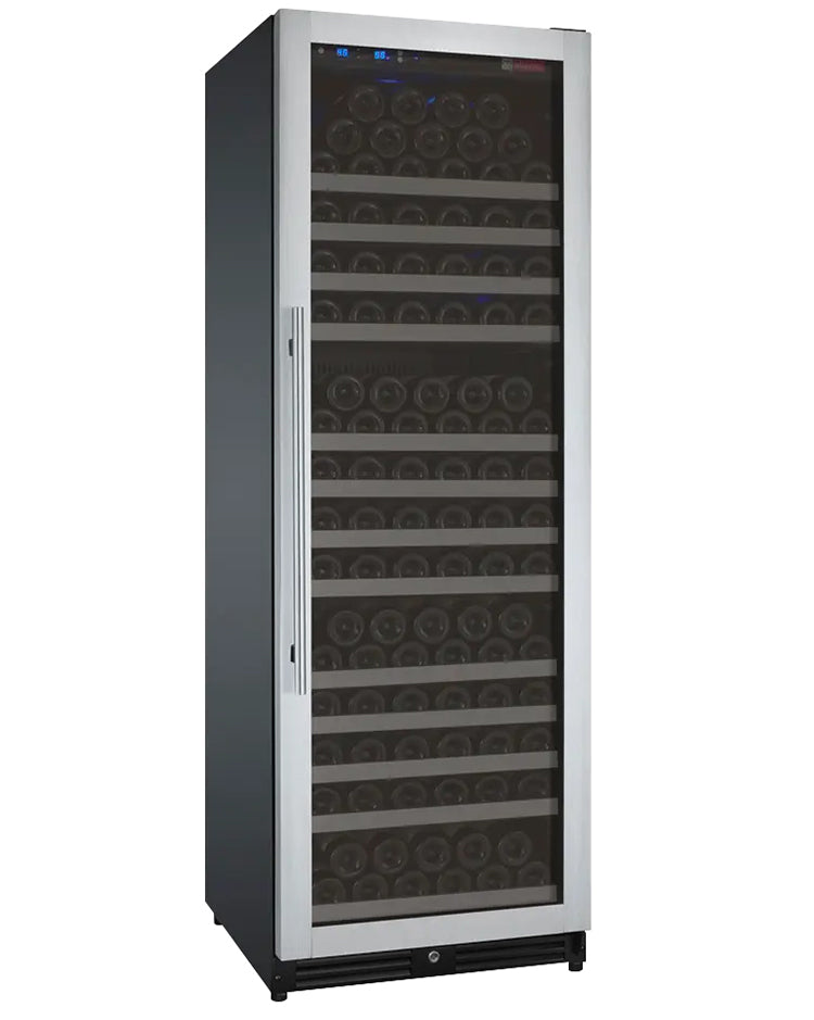 Allavino FlexCount II 177 Bottle Single Zone Built-In Wine Refrigerator – Stainless Steel Door, Right Hinge