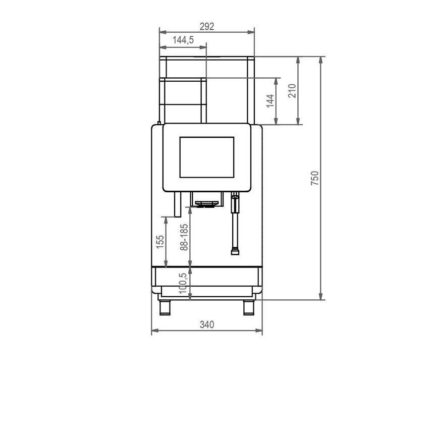 Franke S700 Automatic Espresso Machine