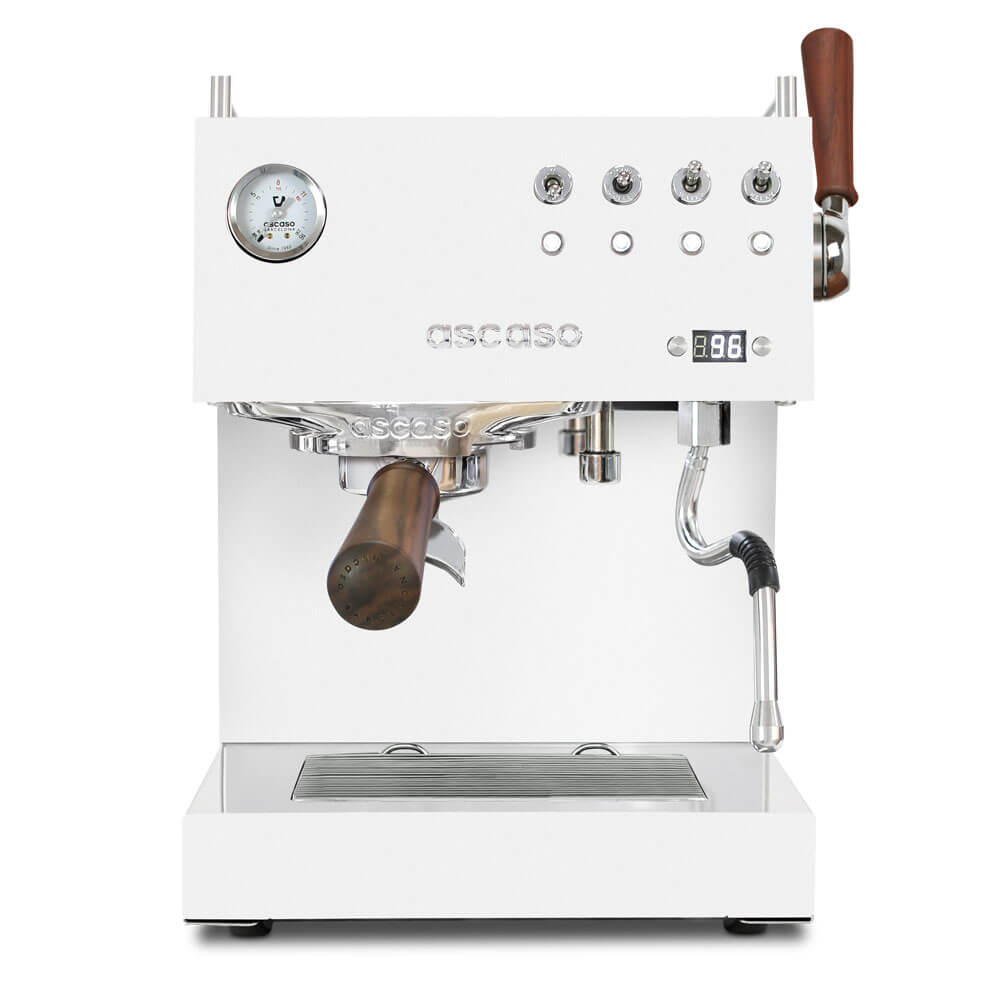 Ascaso Steel DUO PLUS PID Espresso Machine - White